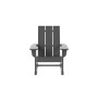 Modern Adirondack Outdoor Rocking Chair