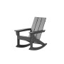 Modern Adirondack Outdoor Rocking Chair
