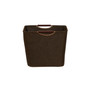 Tapered Storage Bin with Wood Handles
