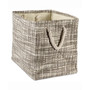 15" Tweed Print Storage Bin