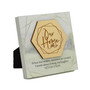 Our Home Meadow Wood Plaque, 6" x 6"