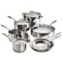 Gourmet Tri-Ply Clad 12 Pc Cookware Set
