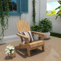 Outdoor Patio All-weather Folding Adirondack Chair