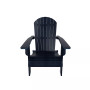Outdoor Patio All-weather Folding Adirondack Chair