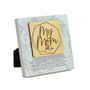 My Mom Your Arms Meadow Wood Plaque, 6" x 6"