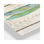 Summer Dragonfly 3 Oversized Cottage 3 Panels Wall Clock - 38" x 38" x 1"
