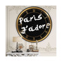 Paris Jadore Oversized Fashion Wall Clock - 36 x 36