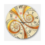 Designart Oversized Contemporary Round Metal Wall Clock - 36 x 36