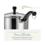 Classic Series Stainless Steel 4-Qt. Saucepot & Lid