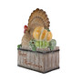 Turkey and Pumpkins 'Happy Thanksgiving Decoration, 20.25"
