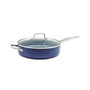 Diamond-Infused Ceramic NonStick Covered 5-Qt. Sauté Pan