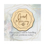 Good Morning Meadow Wood Plaque, 6" x 6"