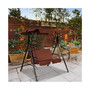 Loveseat Patio Canopy Swing Glider Hammock Cushioned Steel Frame Outdoor