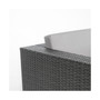 Gibson 2 Piece Outdoor Loveseat Table Set