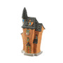 12" Haunted House with Tower and LED Light
