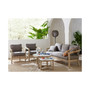 Reid Outdoor 30" Round Porcelain Top Nesting Table, Created for Macy's