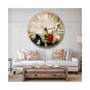 Cars Oversized Round Metal Wall Clock - 36 x 36