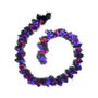 9' Fiber Optic Garland with Lights
