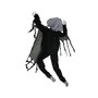Creepy Climbing Dead Zombie Halloween Window Decor, 5'