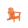 Outdoor Patio Folding Adirondack Chair With Round Fire Pit Table Sets