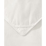 Light Warmth Ultra Soft White Goose Down Feather Fiber Comforter, Twin