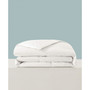 Light Warmth Ultra Soft White Goose Down Feather Fiber Comforter, Twin
