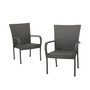 Malone Outdoor Dining Chairs, Set of 2