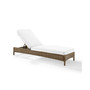 Bradenton Outdoor Wicker Chaise Lounge Sunbrella