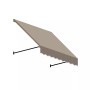 8' Santa Fe Twisted Rope Arm Window/Entry Awning, 44" H x 24" D