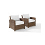 Bradenton 2 Piece Outdoor Armchair Set Sunbrella