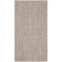 Courtyard Beige and Brown 2'7" x 5' Sisal Weave Outdoor Area Rug