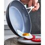 Valencia Pro Hard Anodized Ceramic Nonstick 22 Piece Cookware Pots and Pans Set