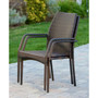 Holtan Set of 2 Outdoor Wicker Chairs