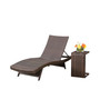 Salem Chaise Lounge with C-shaped Table