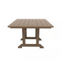 43" Square Outdoor Patio Dining Table