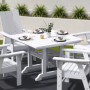 43" Square Outdoor Patio Dining Table