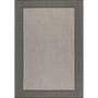 Dawn Gris Border Gray 3'9" x 5'5" Outdoor Area Rug