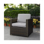 Palm Harbor Outdoor Wicker Arm Chair With Cushions