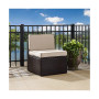 Palm Harbor Outdoor Wicker Corner Chair With Cushions