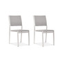 Metropolitan Armless Chair, Set of 2