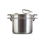 8 Quart Tri-Ply Stock Pot Strainer Set