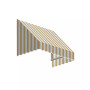 4' San Francisco Window/Entry Awning, 24" H x 36" D