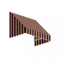 4' San Francisco Window/Entry Awning, 24" H x 36" D