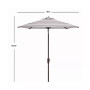 Iris 7.5' Square Umbrella