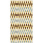 Hampton Green and Light Blue 2'7" x 5' Outdoor Area Rug
