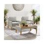 Capella Outdoor Wicker 3 Piece Chair Set