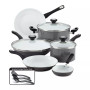 PURECOOK 12-Pc. Ceramic Non-Stick Cookware Set