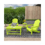 4-Piece Outdoor Paio Adirondack Conversation Set