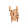 4-Piece Outdoor Paio Adirondack Conversation Set