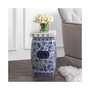 Floral Vine Garden Stool